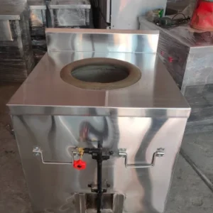 Stainless Steel Tandoor (Square Gas Tandoor, Large)